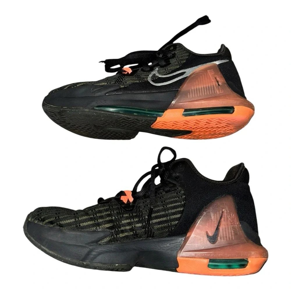 Nike LeBron Witness 6 GS Black Crimson Size 6Y Pulse Basketball Shoes DD0423-001